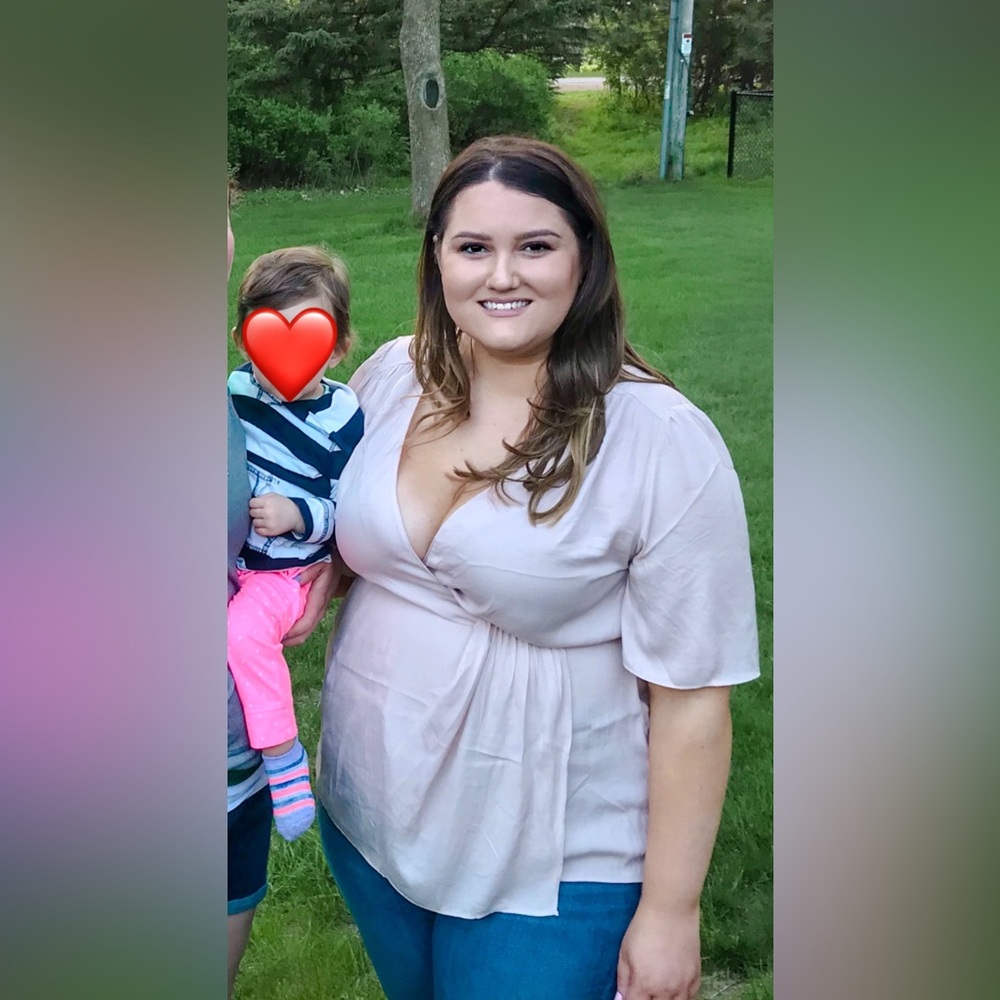 Blush City Chic top.